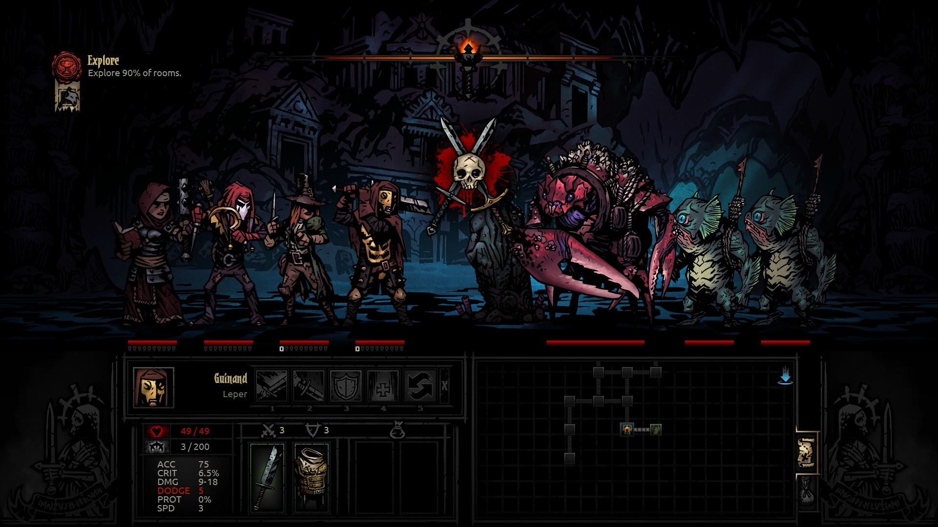 Darkest Dungeon: Collector's Edition screenshot 3 for Nintendo Switch