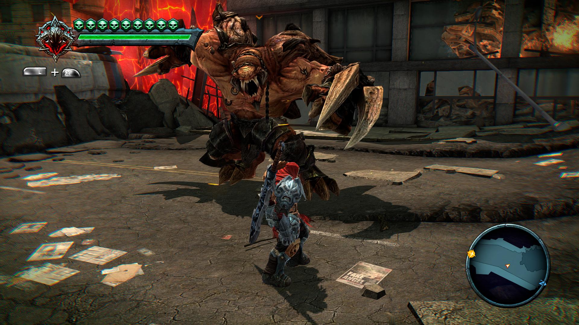 Darksiders: Warmastered Edition screenshot 3 for Nintendo Switch