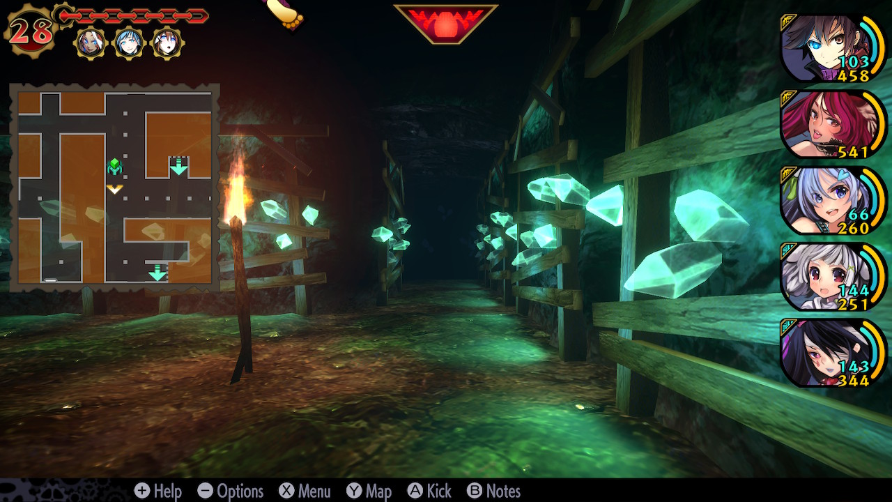 Demon Gaze Extra screenshot 2 for Nintendo Switch