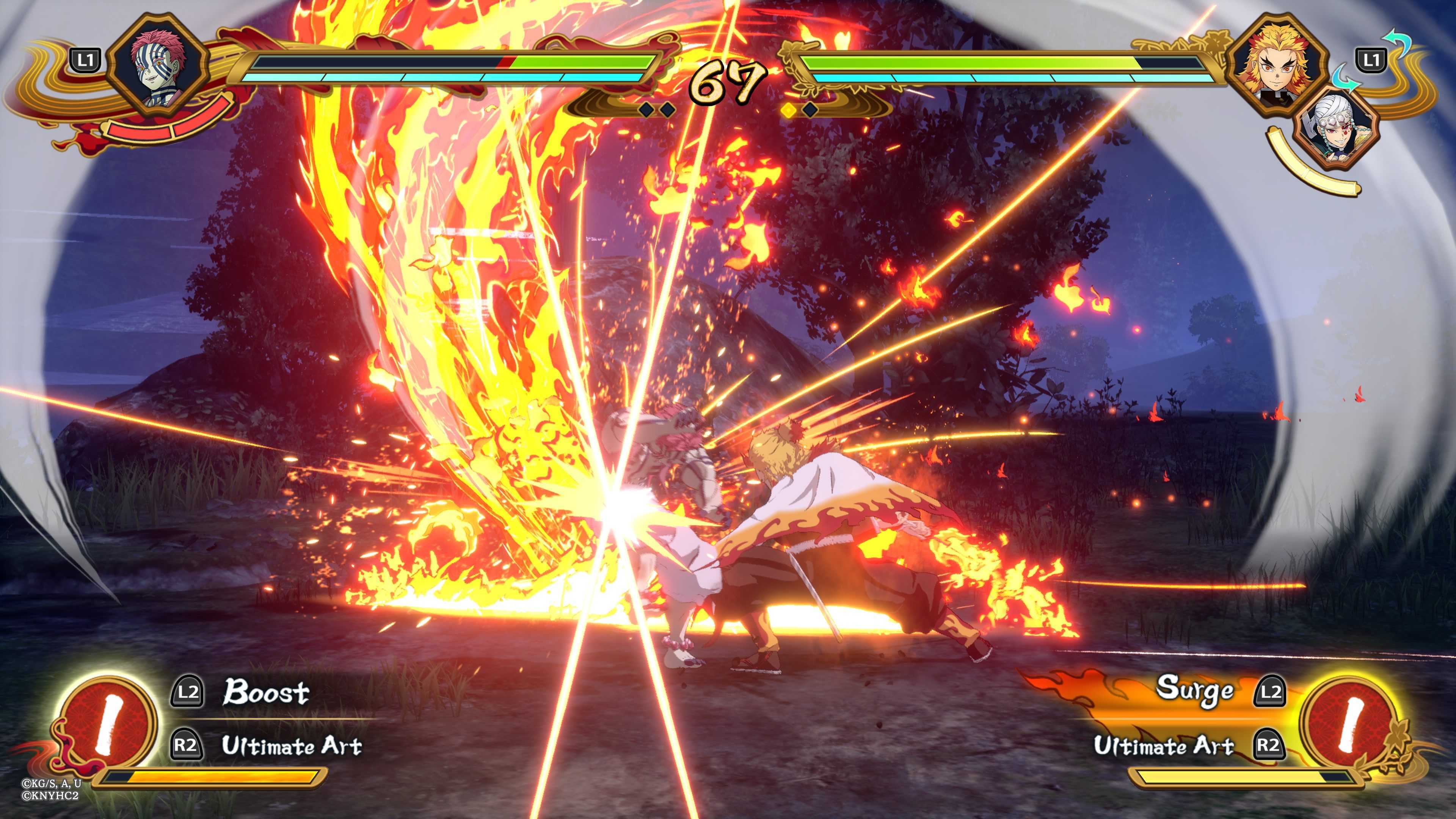 Demon Slayer: Kimetsu No Yaiba - The Hinokami Chronicles 2 screenshot 2 for Nintendo Switch