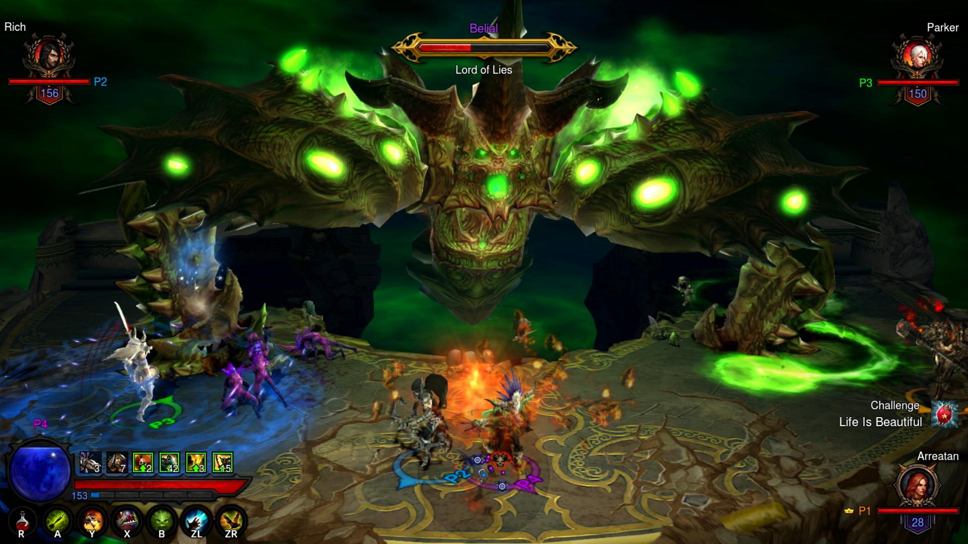 Diablo III Eternal Collection screenshot 3 for Nintendo Switch