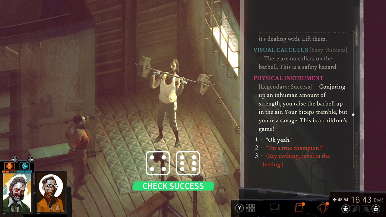 Disco Elysium: The Final Cut screenshot 3 for Nintendo Switch