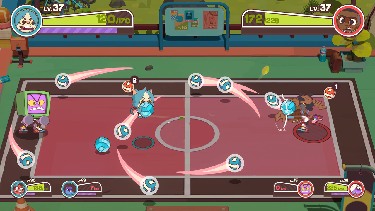 Dodgeball Academia screenshot 2 for Nintendo Switch