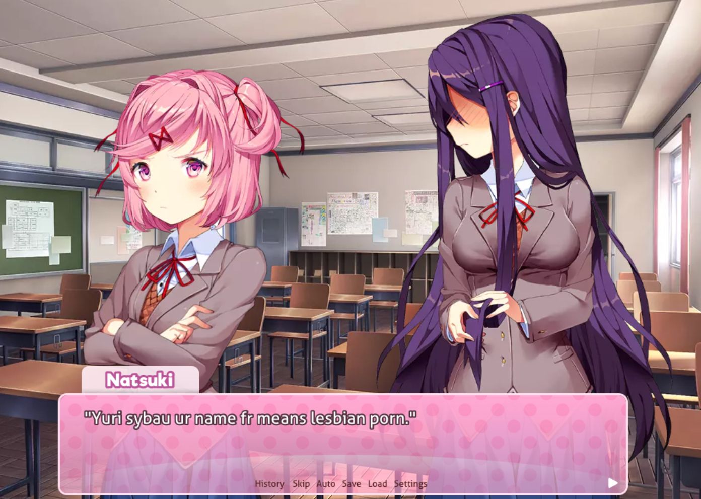 Doki Doki Literature Club Plus screenshot 3 for Nintendo Switch