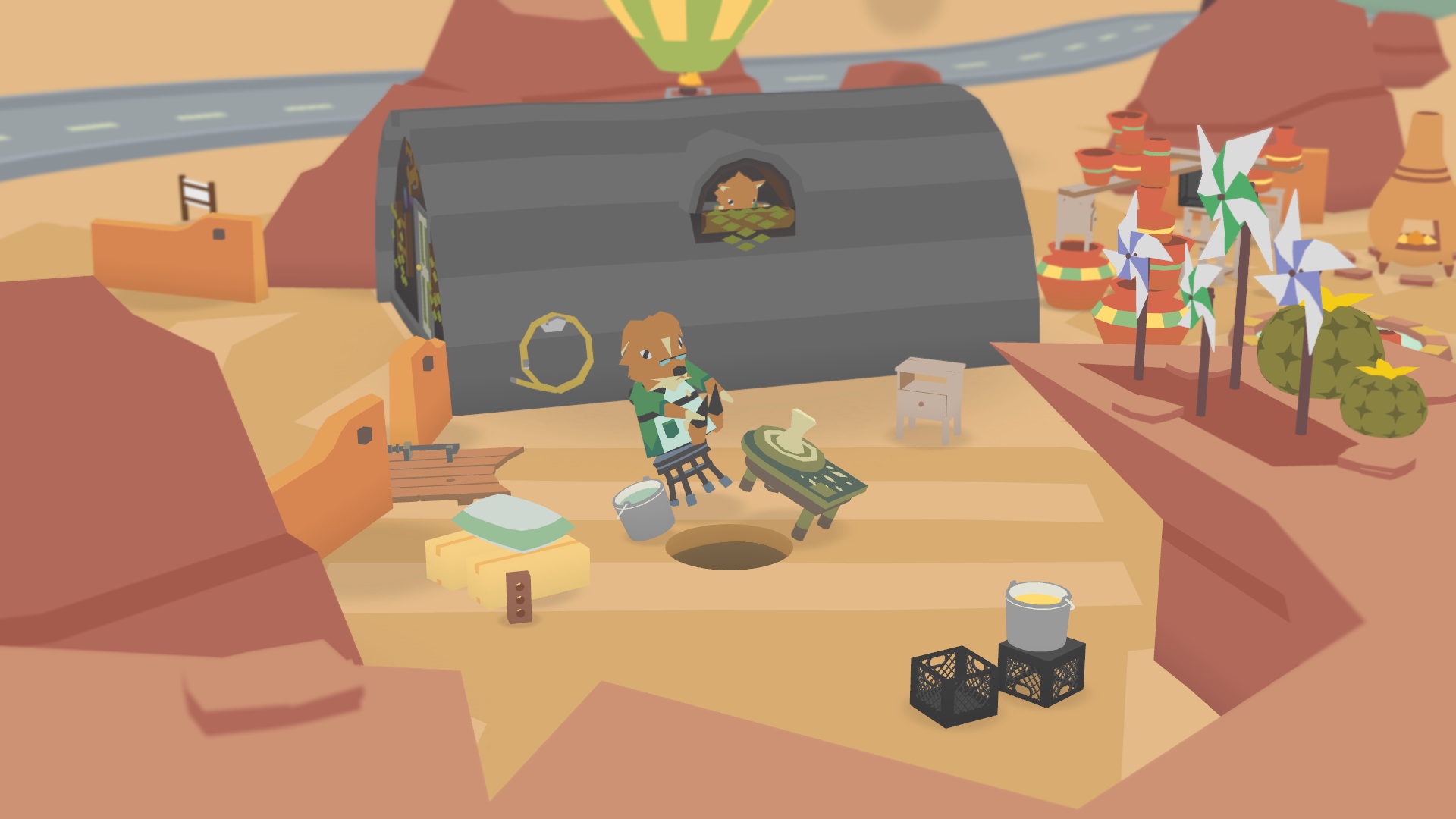 Donut County screenshot 3 for Nintendo Switch