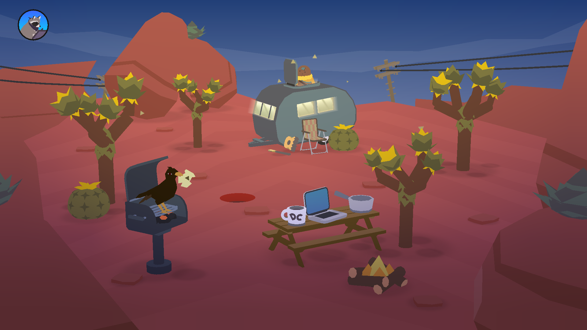 Donut County screenshot 4 for Nintendo Switch
