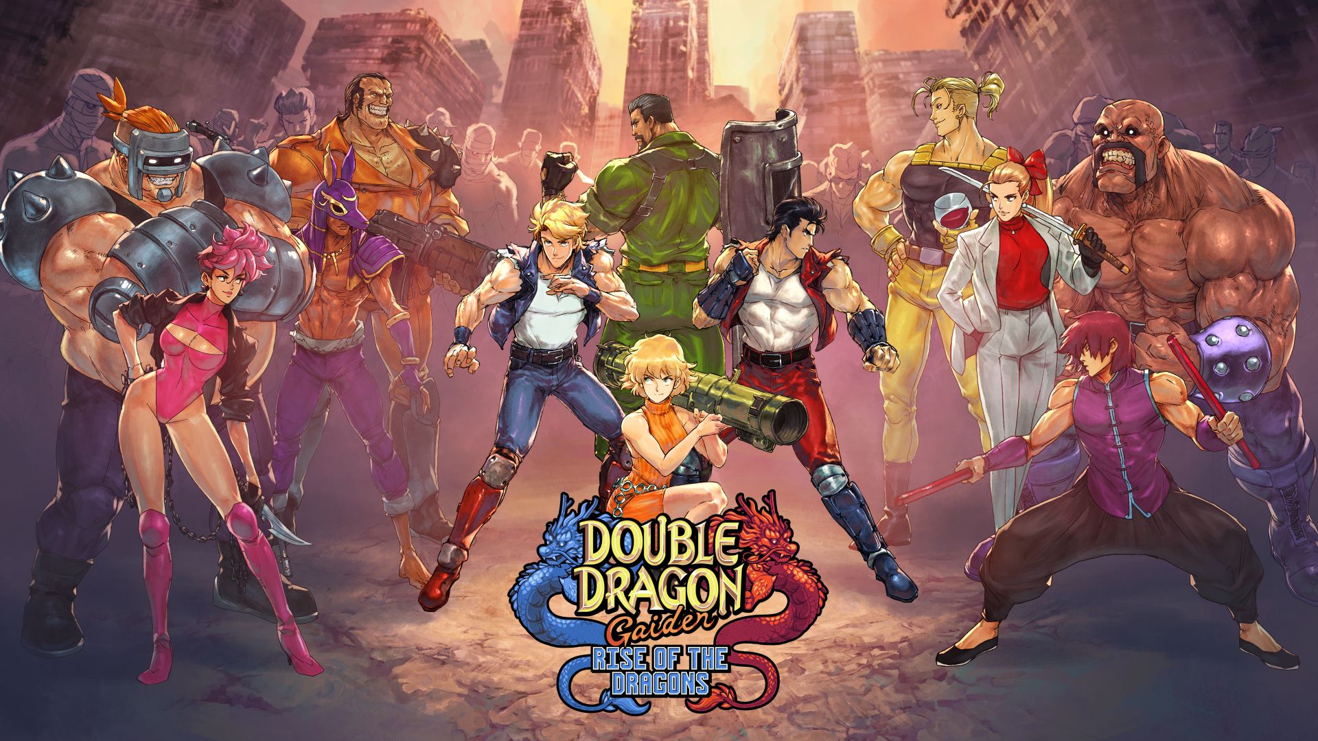 Double Dragon Gaiden: Rise of the Dragons screenshot 5 for Nintendo Switch