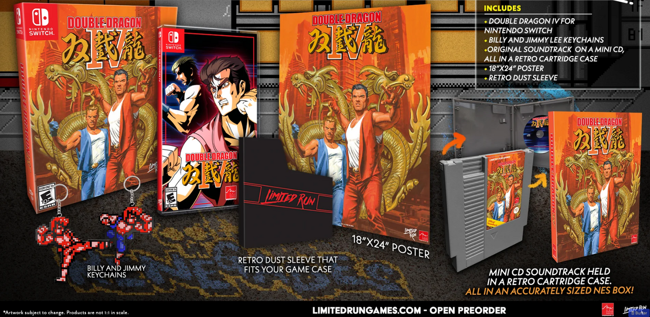 Double Dragon IV (Classic Edition) screenshot 2 for Nintendo Switch