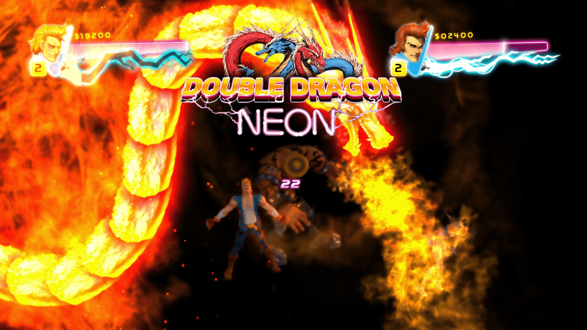Double Dragon Neon screenshot 4 for Nintendo Switch