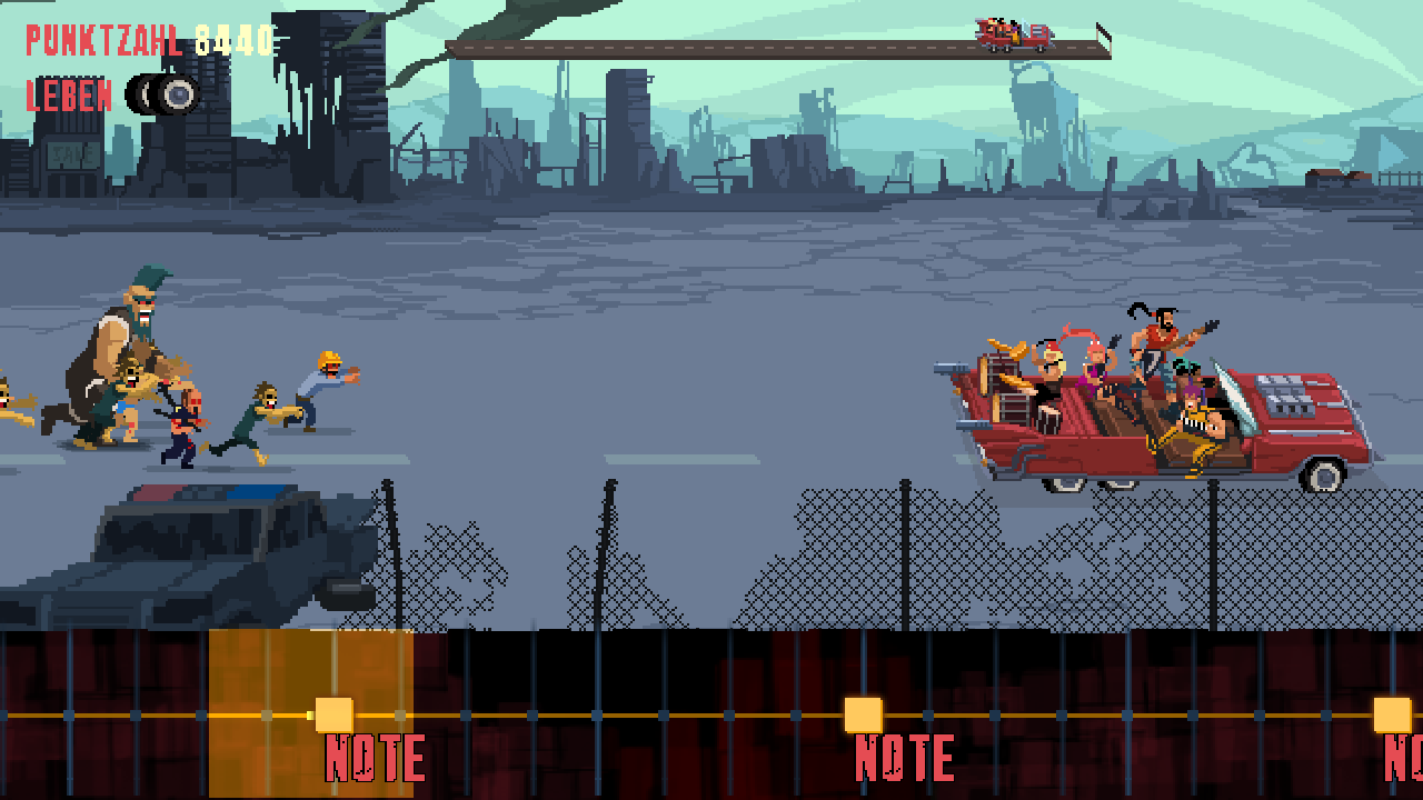 Double Kick Heroes screenshot 2 for Nintendo Switch