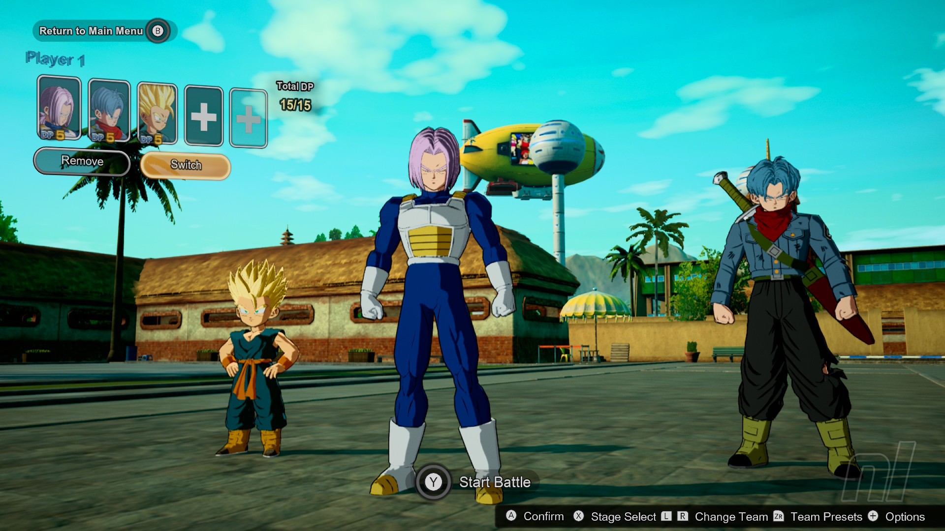Dragon Ball: Sparking Zero screenshot 3 for Nintendo Switch