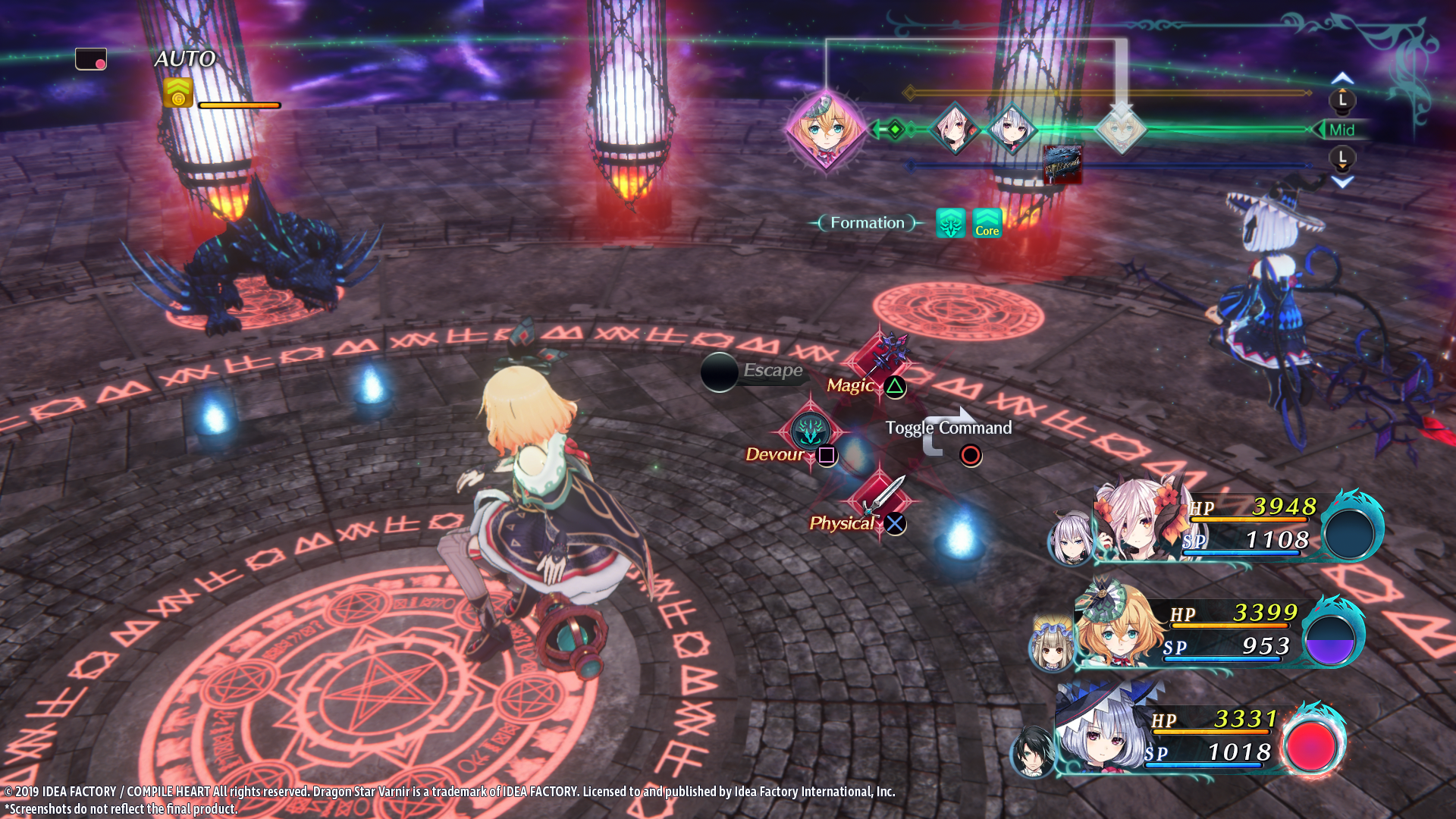 Dragon Star Varnir screenshot 3 for Nintendo Switch