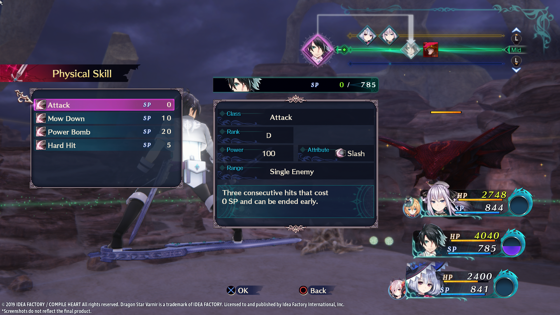 Dragon Star Varnir screenshot 5 for Nintendo Switch
