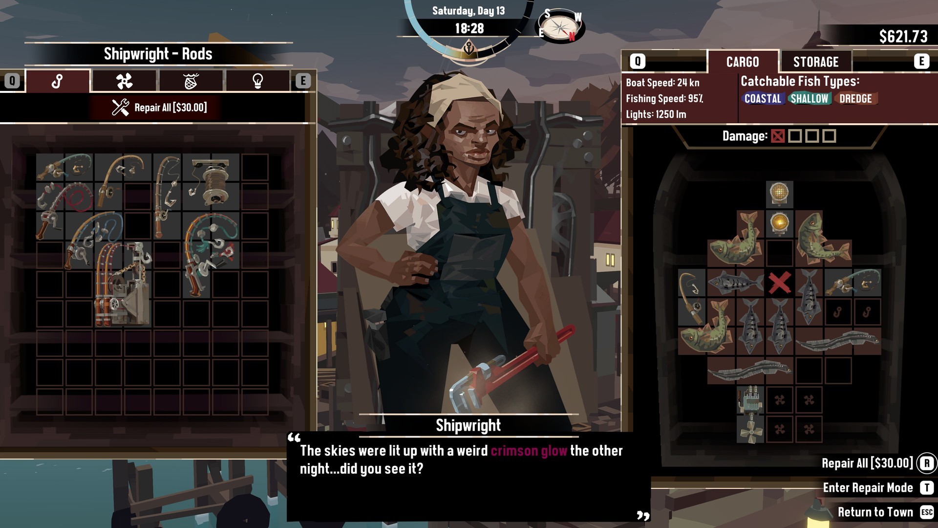 Dredge: Deluxe Edition screenshot 4 for Nintendo Switch