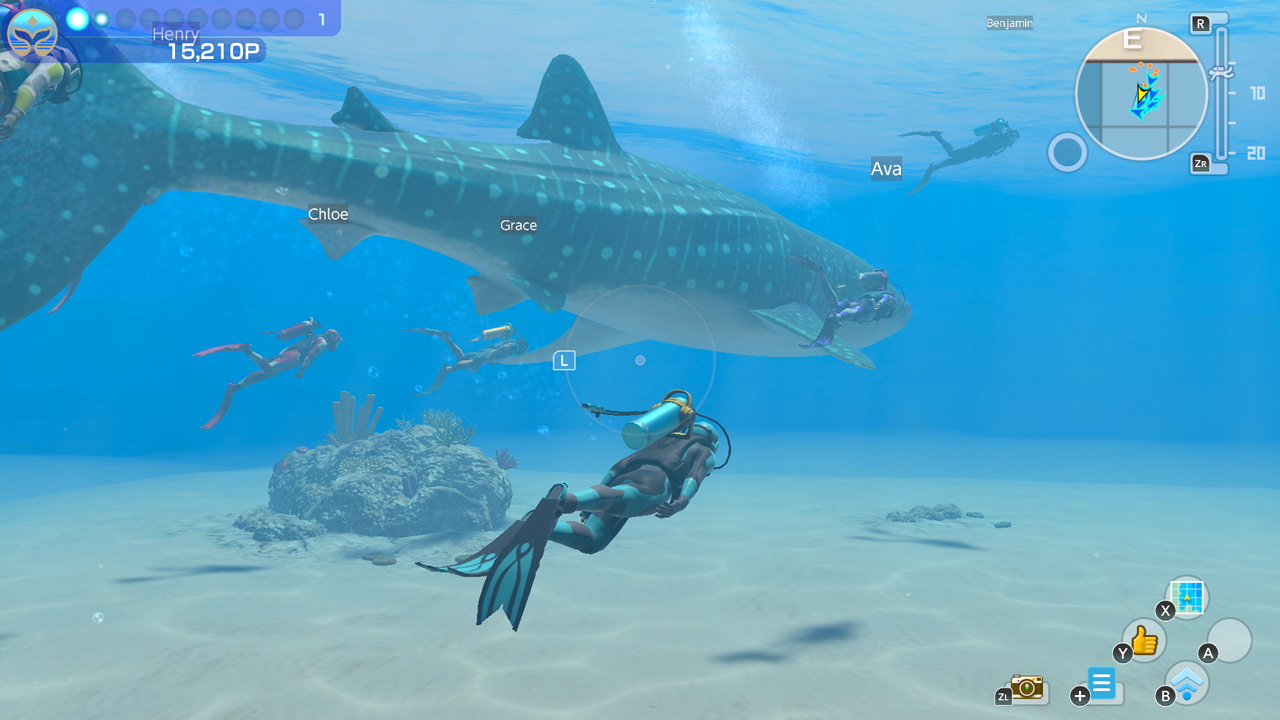 Endless Ocean Luminous screenshot 2 for Nintendo Switch