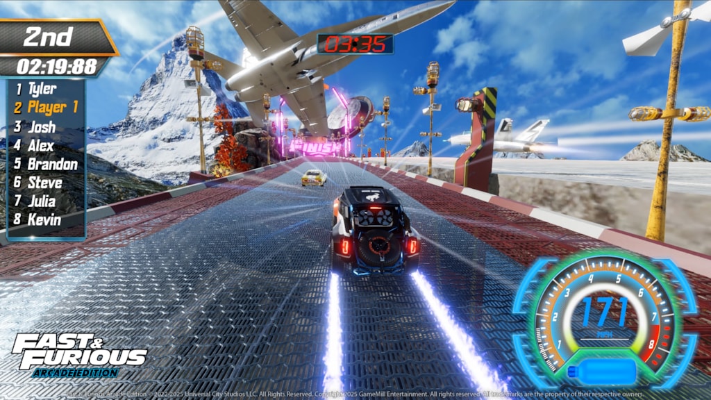 Fast & Furious: Arcade Edition screenshot 3 for Nintendo Switch