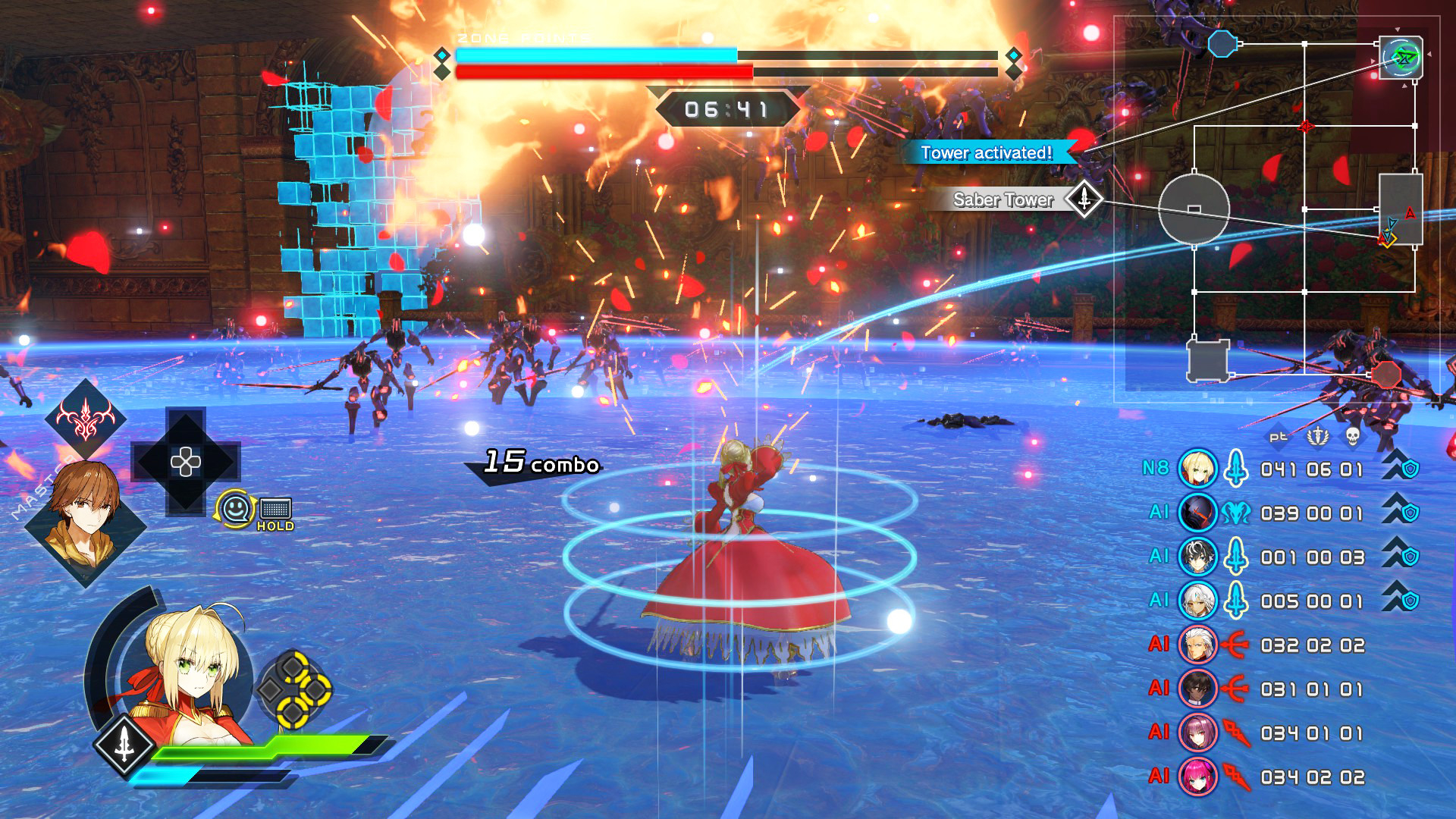 Fate/Extella Link screenshot 4 for Nintendo Switch