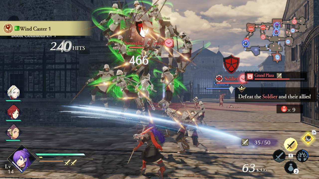 Fire Emblem Warriors: Three Hopes screenshot 3 for Nintendo Switch