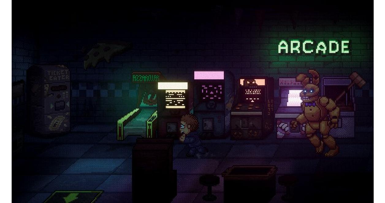 Five Nights At Freddy's: Into The Pit screenshot 3 for Nintendo Switch