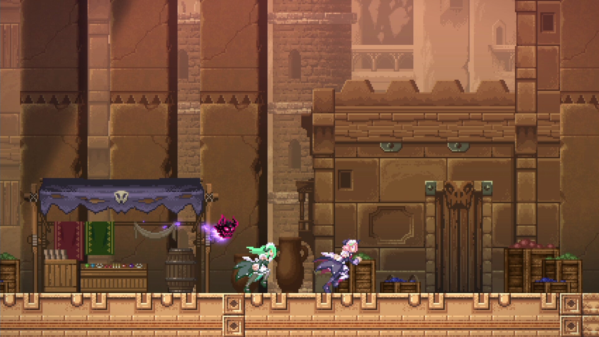 Gal Guardians: Servants Of The Dark screenshot 3 for Nintendo Switch