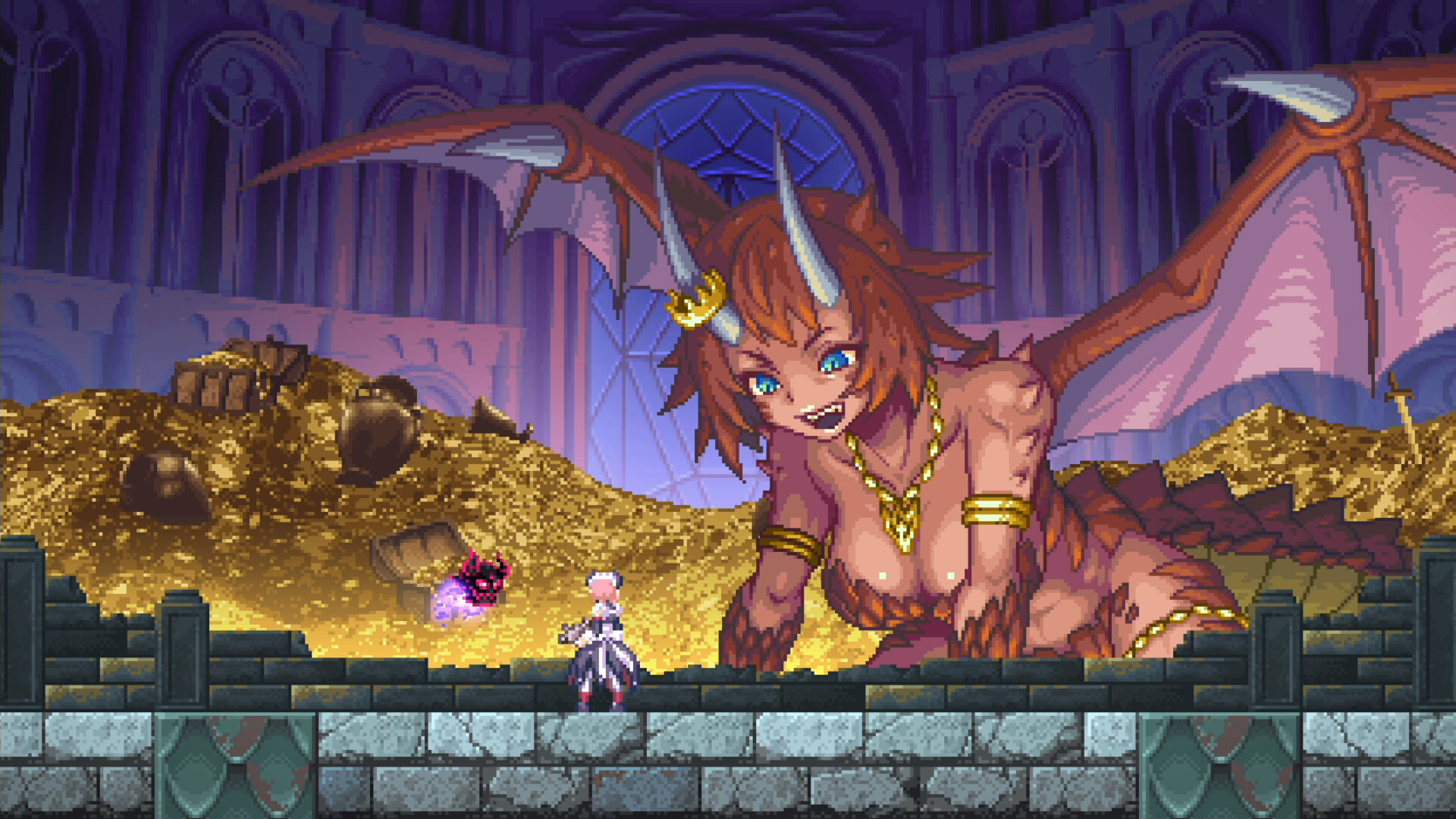 Gal Guardians: Servants Of The Dark screenshot 4 for Nintendo Switch