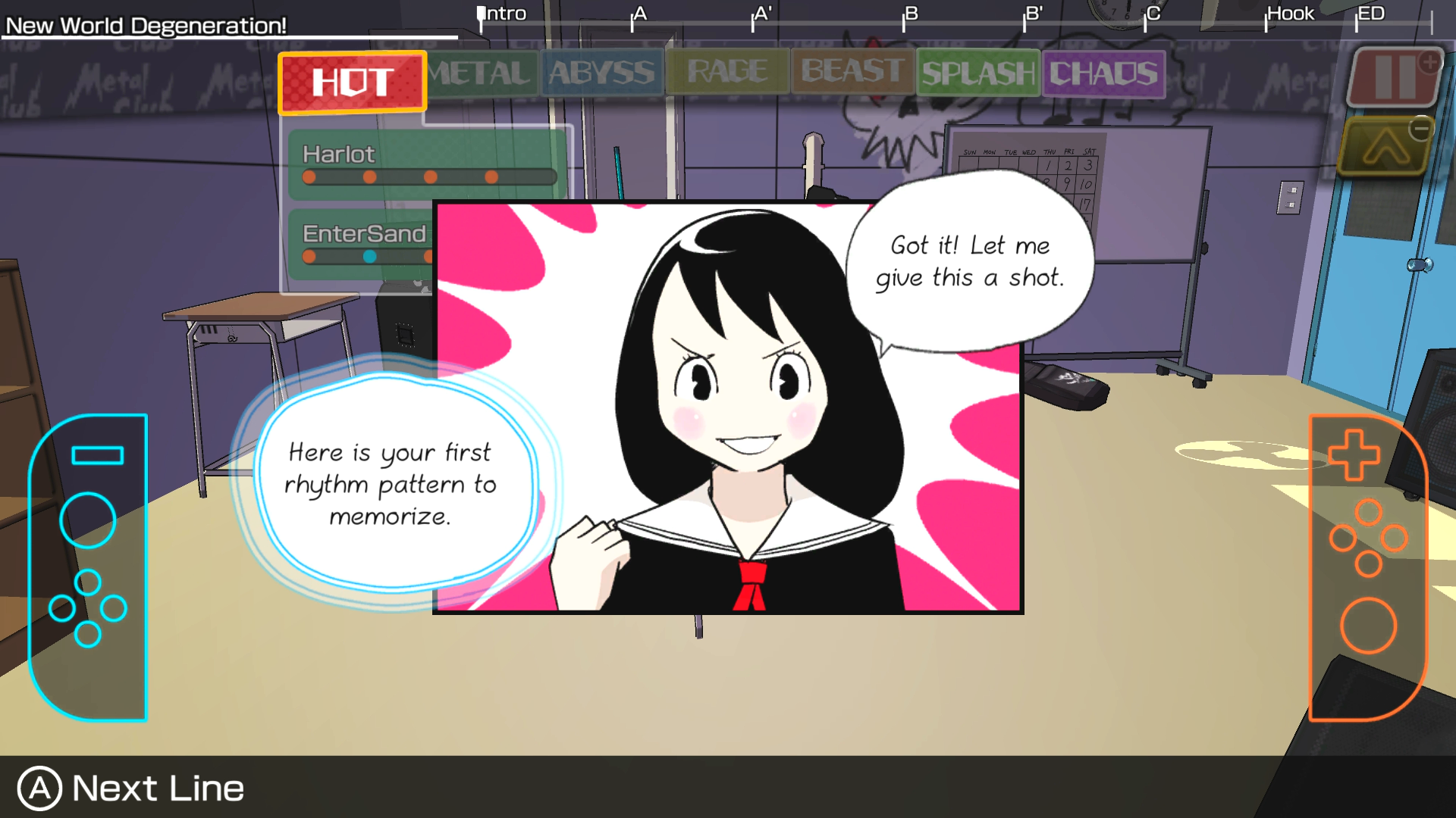 Gal Metal World Tour Edition screenshot 5 for Nintendo Switch
