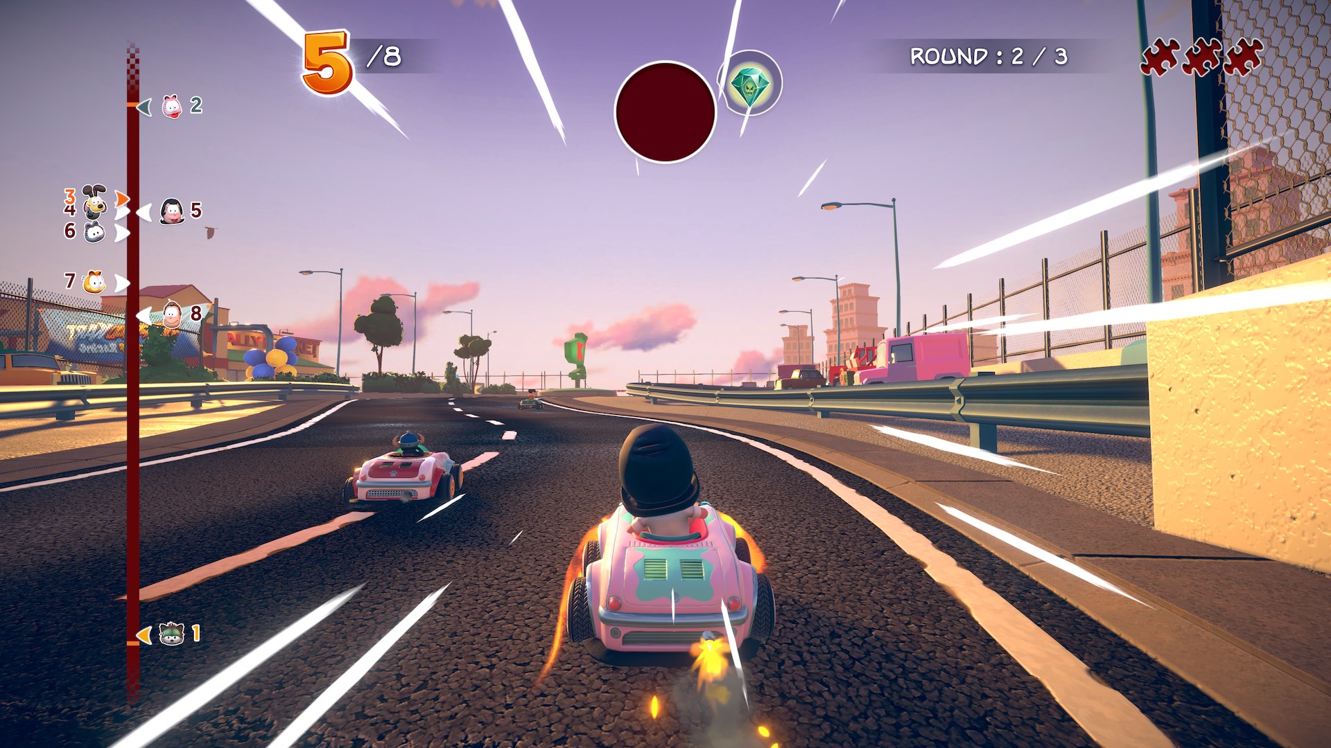 Garfield Kart: Furious Racing screenshot 3 for Nintendo Switch