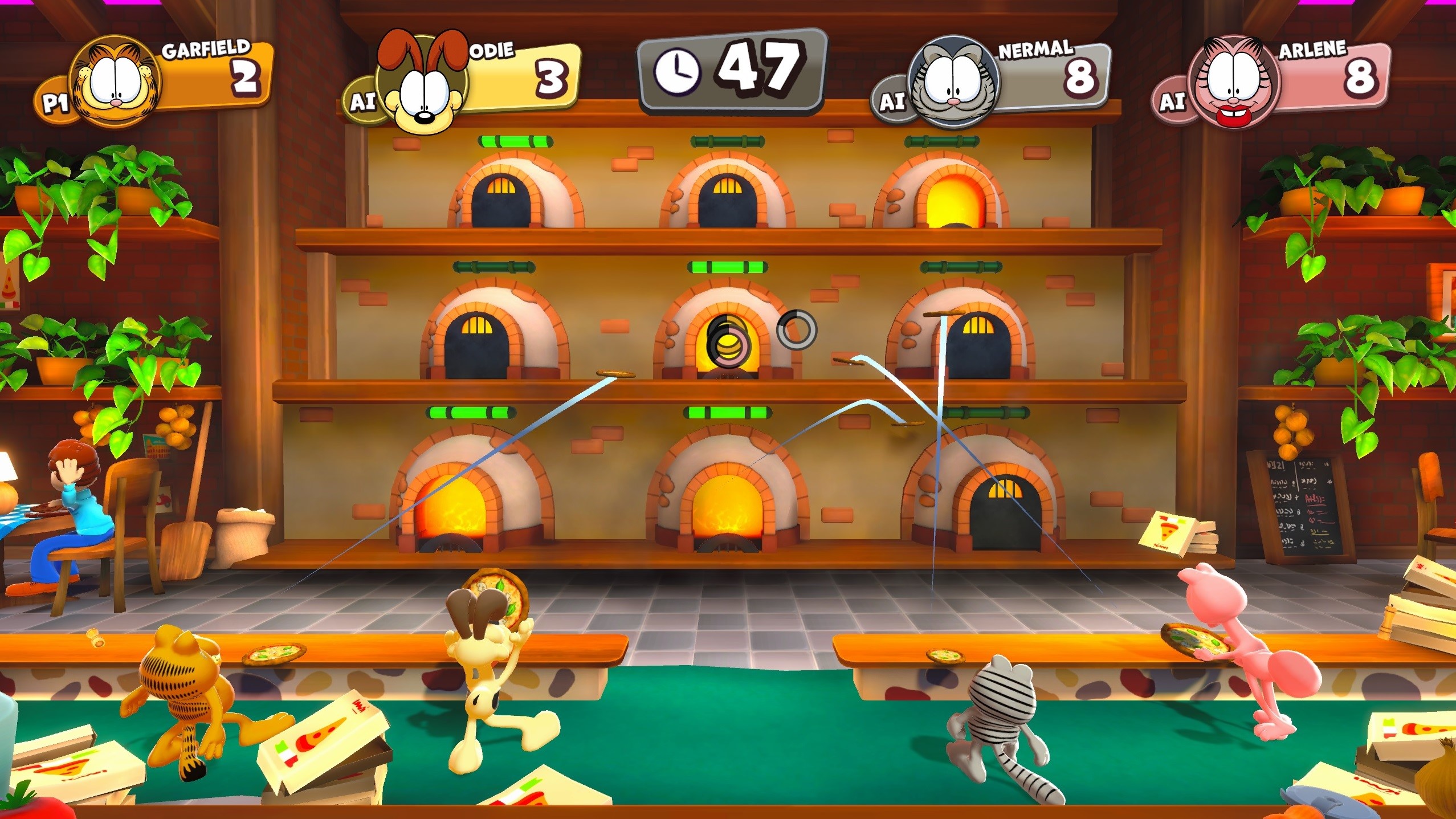Garfield Lasagna Party screenshot 3 for Nintendo Switch