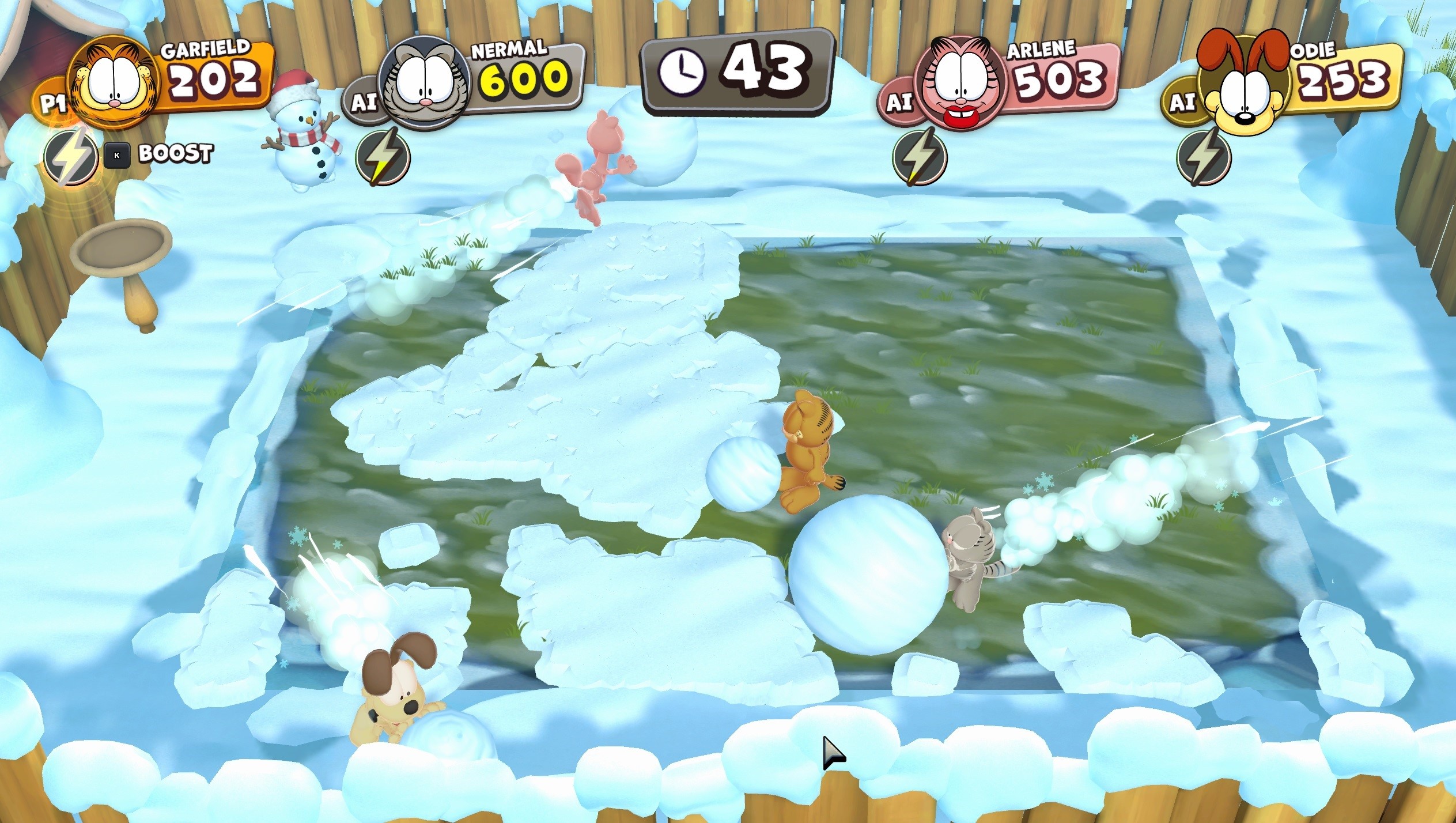 Garfield Lasagna Party screenshot 4 for Nintendo Switch
