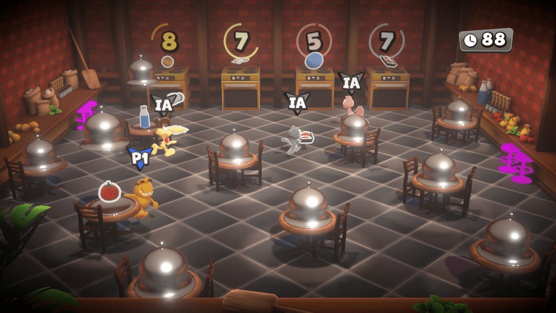 Garfield Lasagna Party screenshot 5 for Nintendo Switch