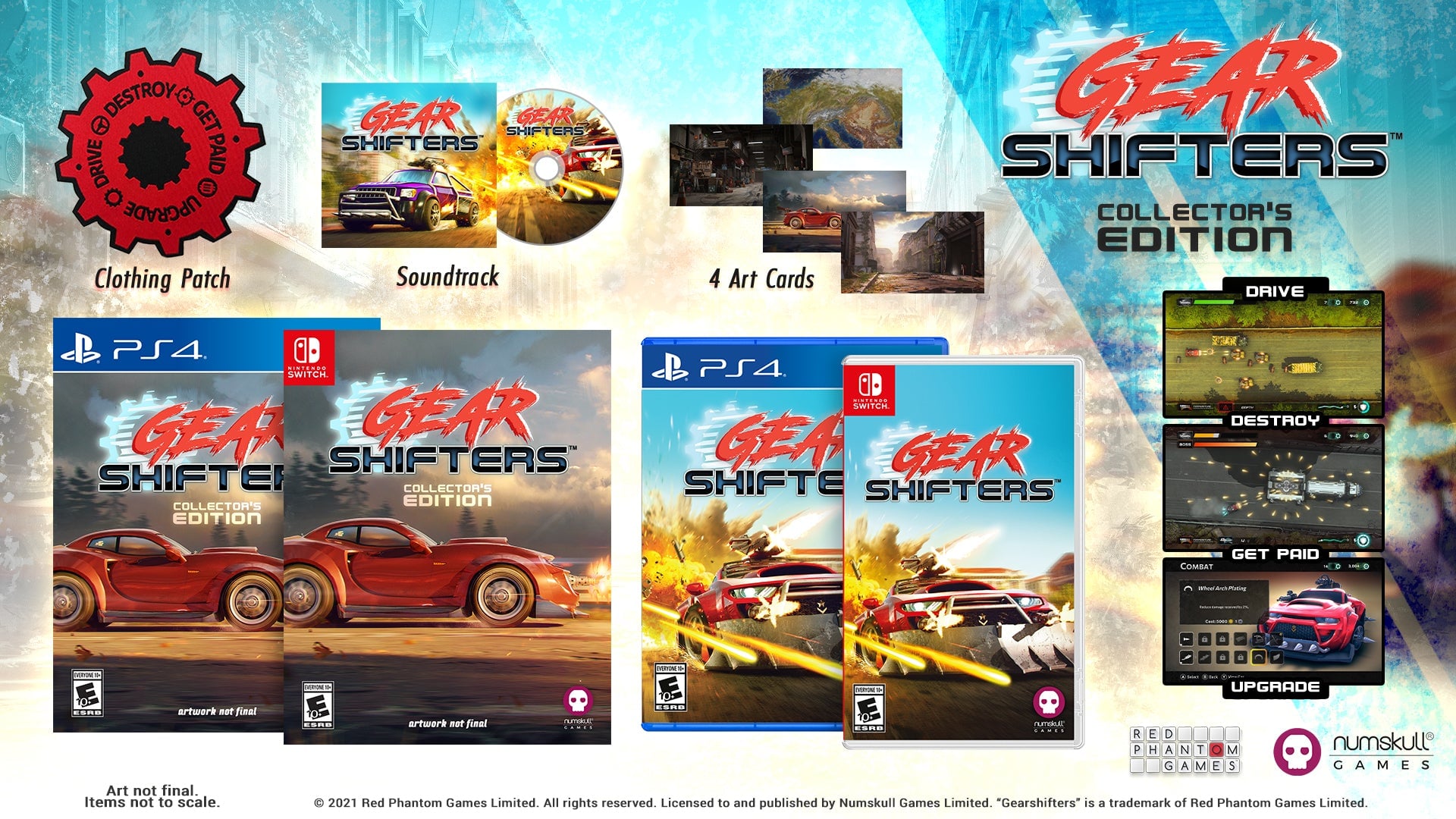 Gear Shifters [Collector's Edition] screenshot 7 for Nintendo Switch
