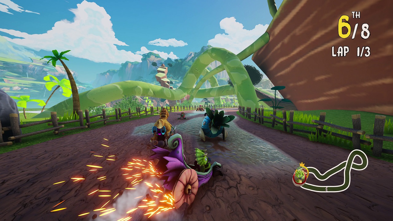Gigantosaurus: Dino Kart screenshot 3 for Nintendo Switch