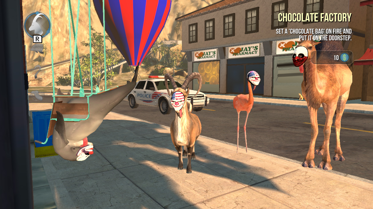Goat Simulator: The Goaty screenshot 2 for Nintendo Switch
