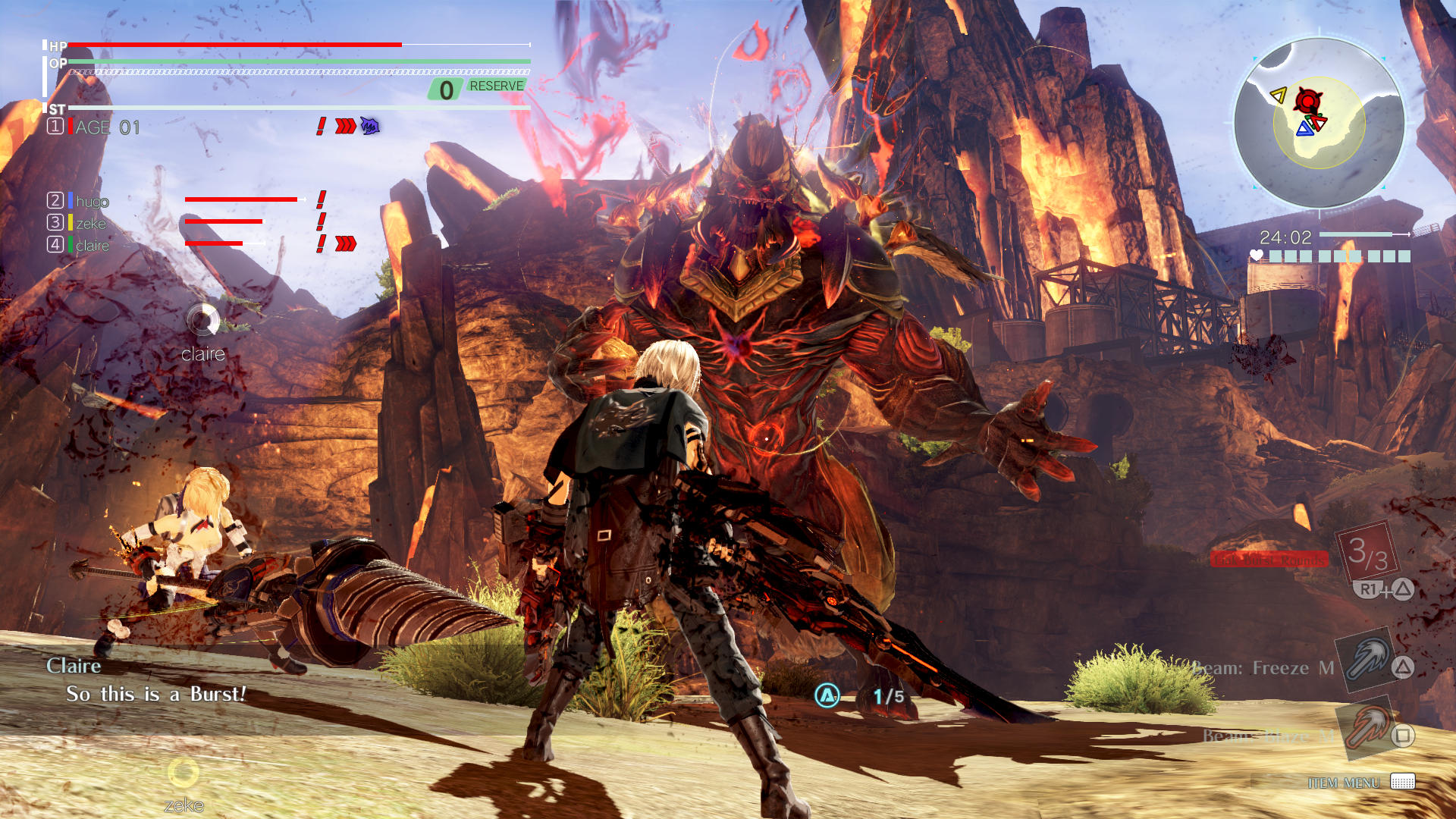 God Eater 3 screenshot 2 for Nintendo Switch