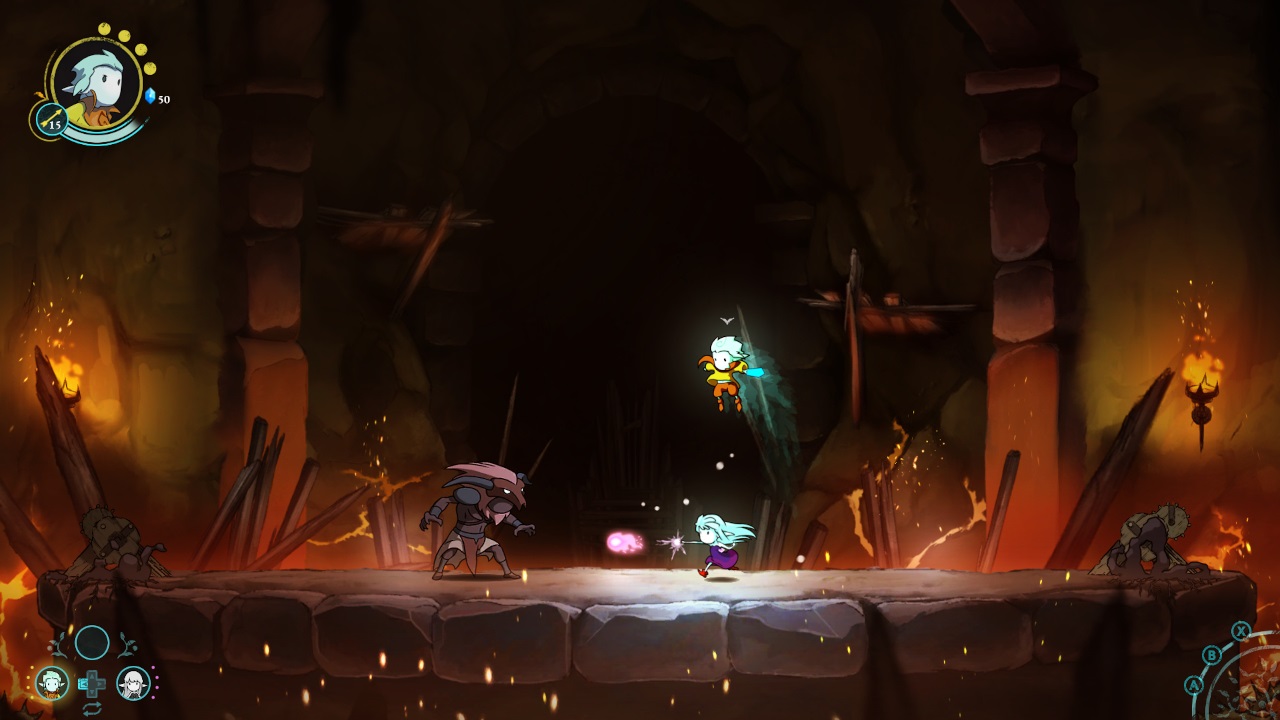Greak: Memories of Azur screenshot 3 for Nintendo Switch