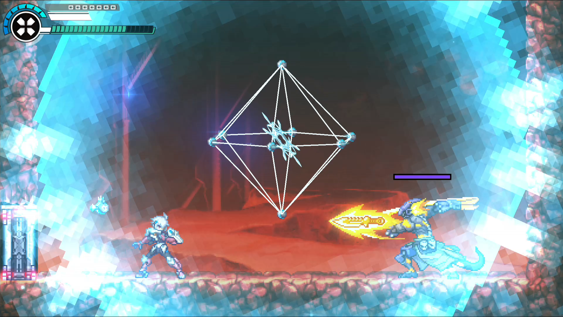 Gunvolt Chronicles: Luminous Avenger iX 2 screenshot 4 for Nintendo Switch