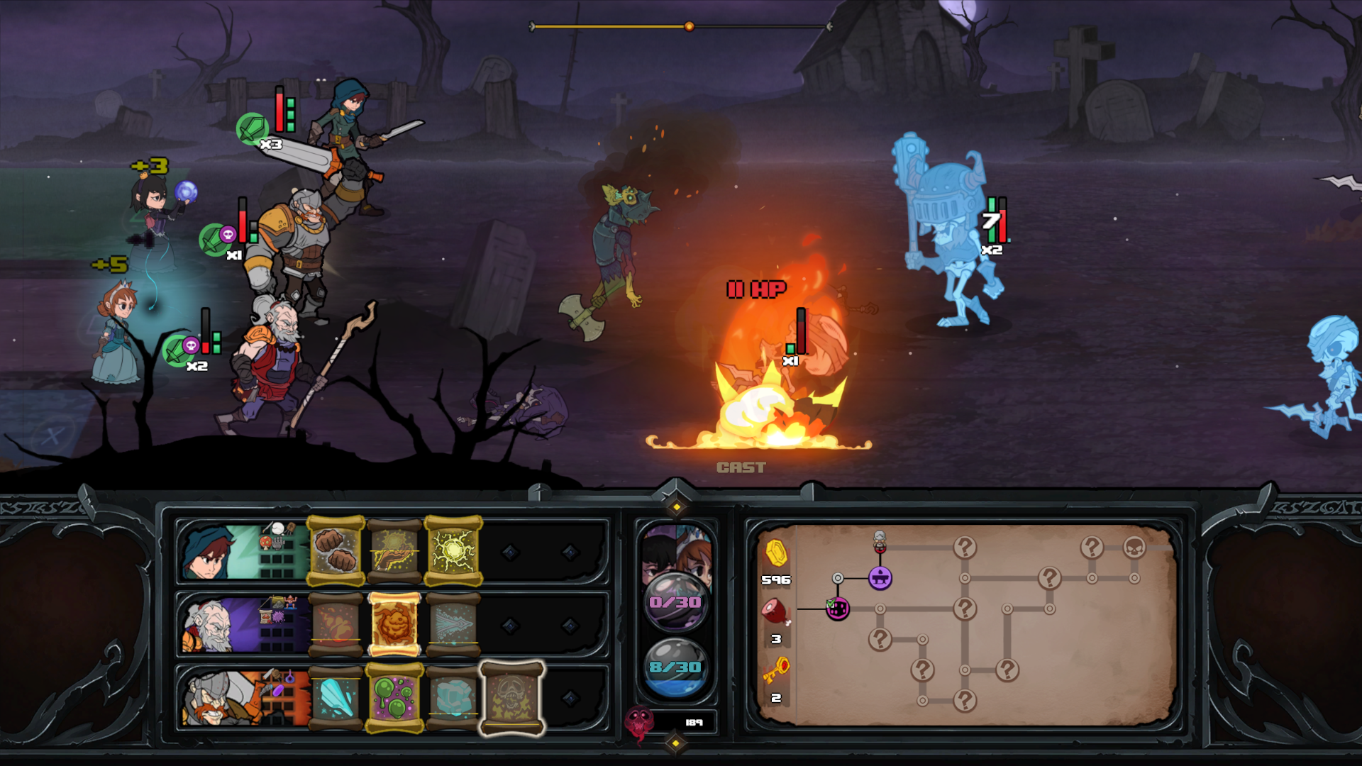 Has-Been Heroes screenshot 3 for Nintendo Switch