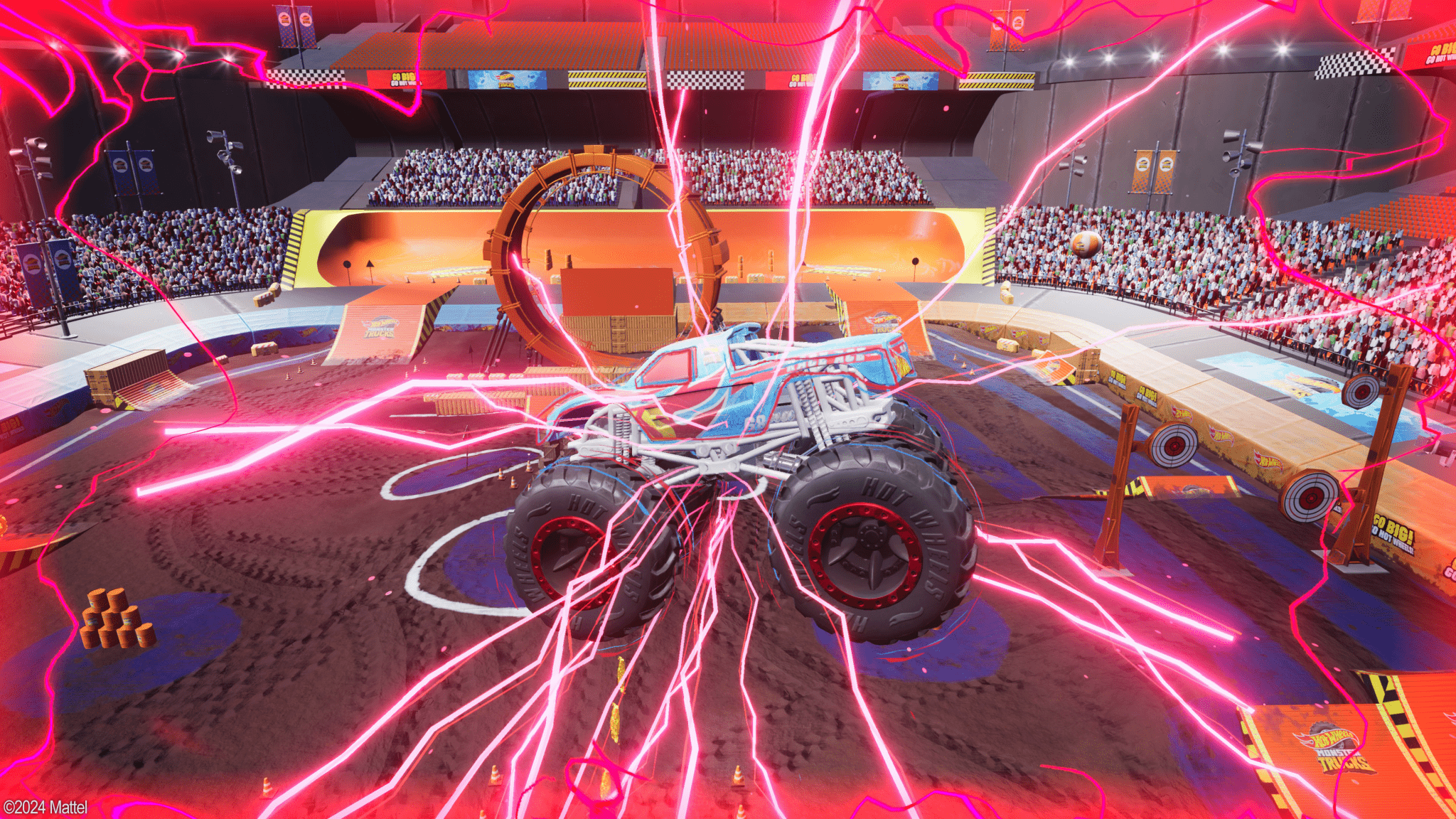 Hot Wheels Monster Trucks: Stunt Mayhem screenshot 2 for Nintendo Switch