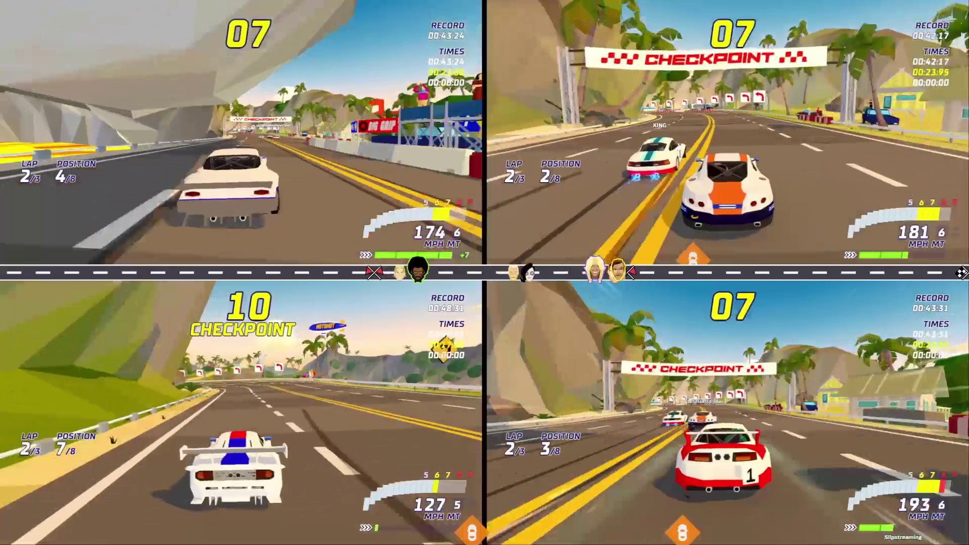Hotshot Racing screenshot 3 for Nintendo Switch