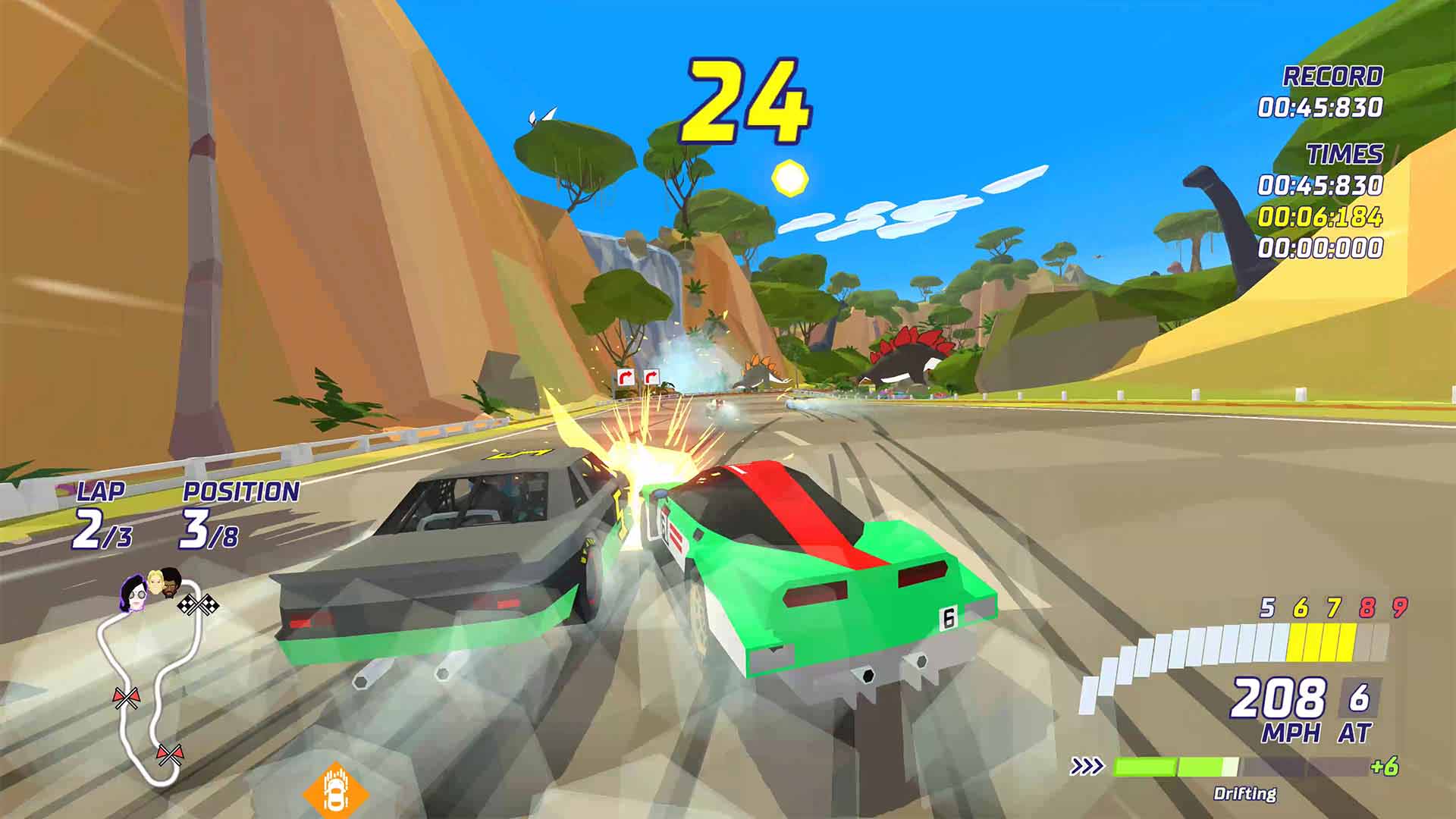 Hotshot Racing screenshot 5 for Nintendo Switch