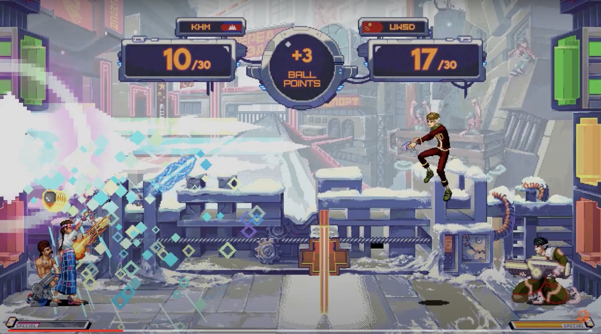 Hyper Gunsport screenshot 2 for Nintendo Switch