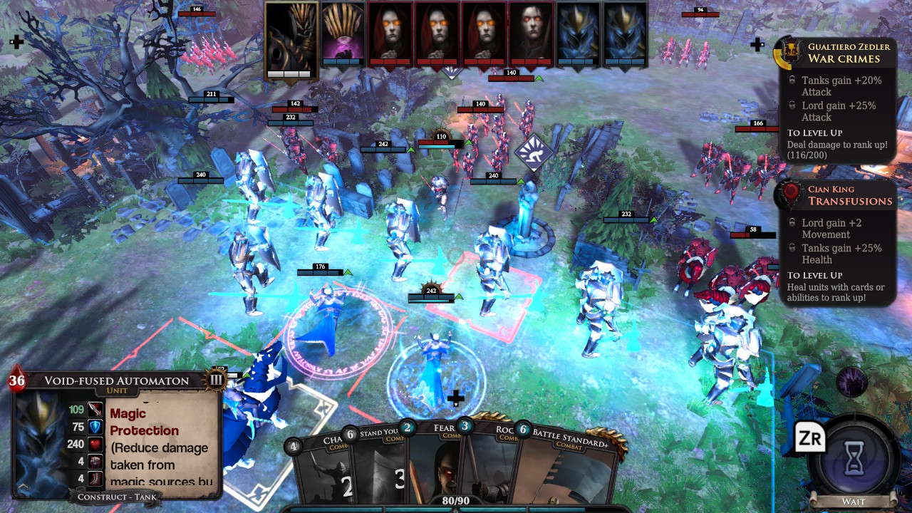 Immortal Realms: Vampire Wars screenshot 2 for Nintendo Switch