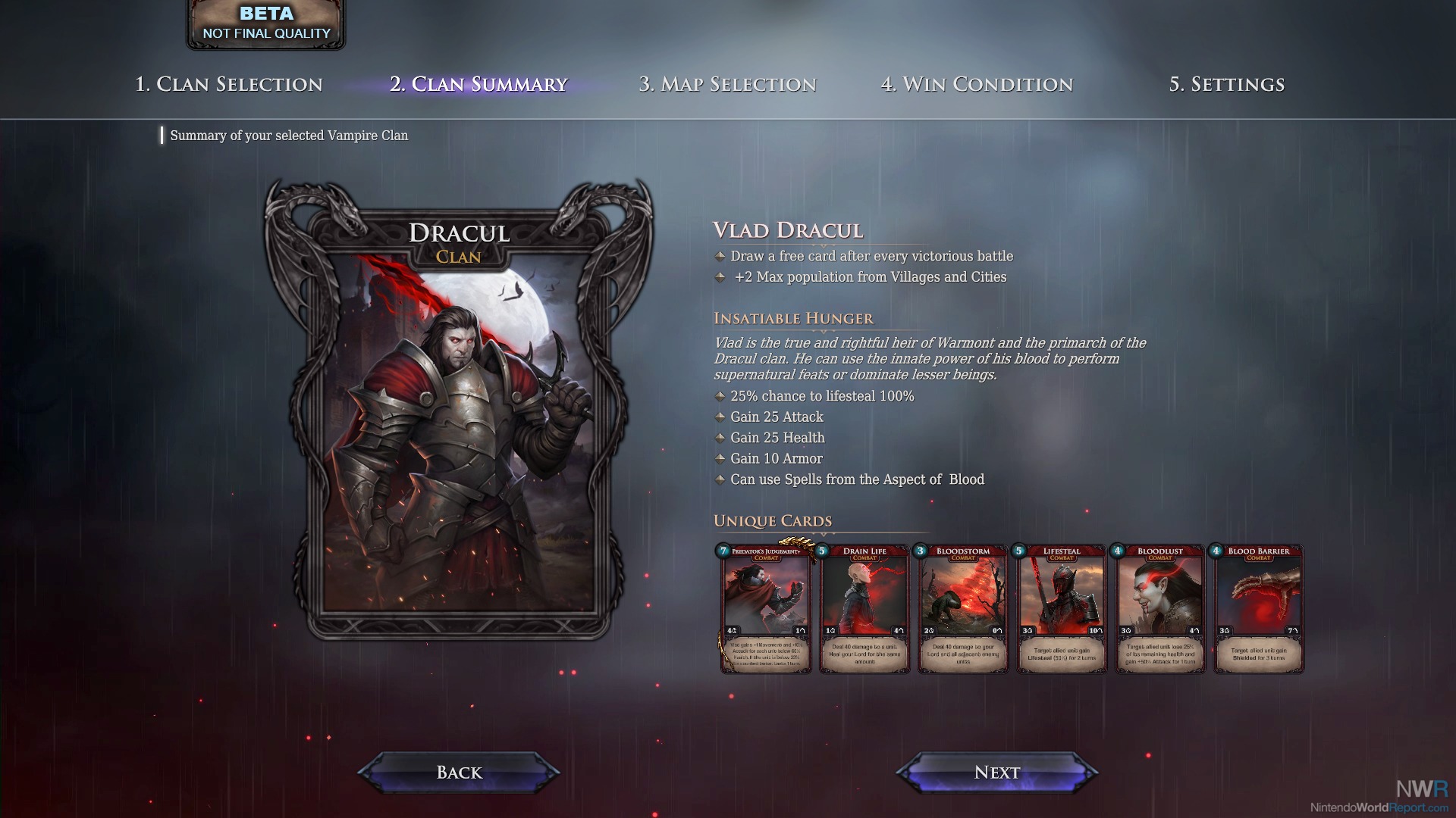Immortal Realms: Vampire Wars screenshot 4 for Nintendo Switch