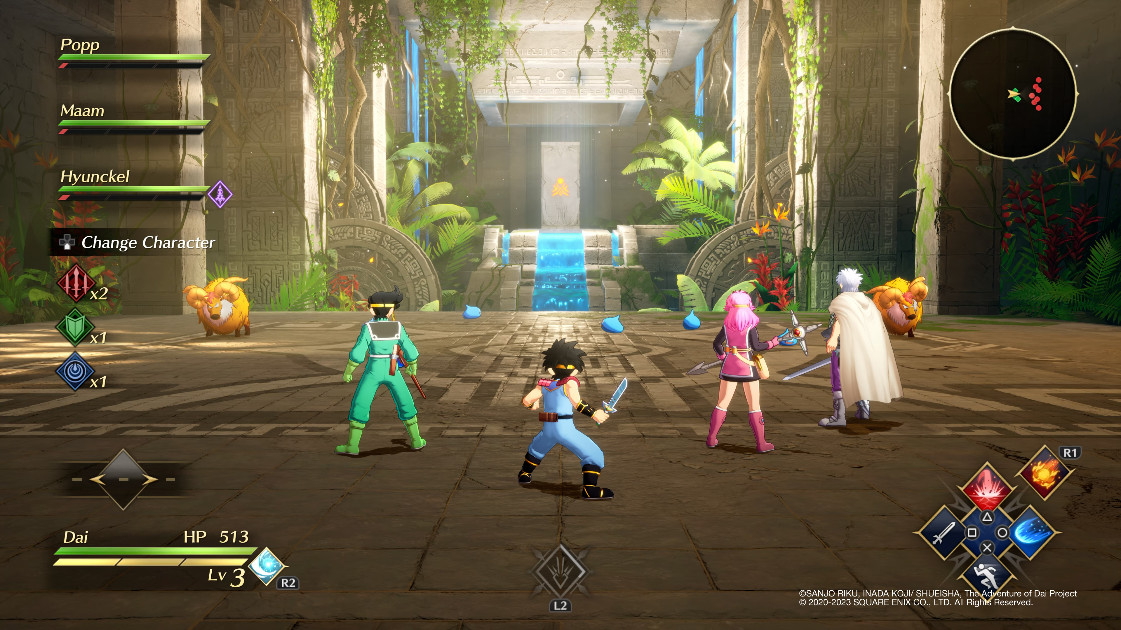 Infinity Strash: Dragon Quest The Adventure of Dai screenshot 4 for Nintendo Switch