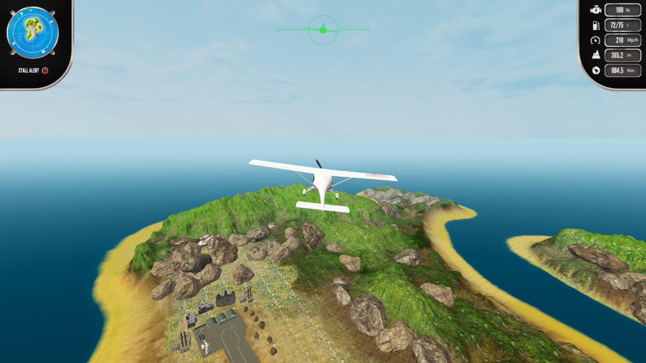 Island Flight Simulator screenshot 2 for Nintendo Switch