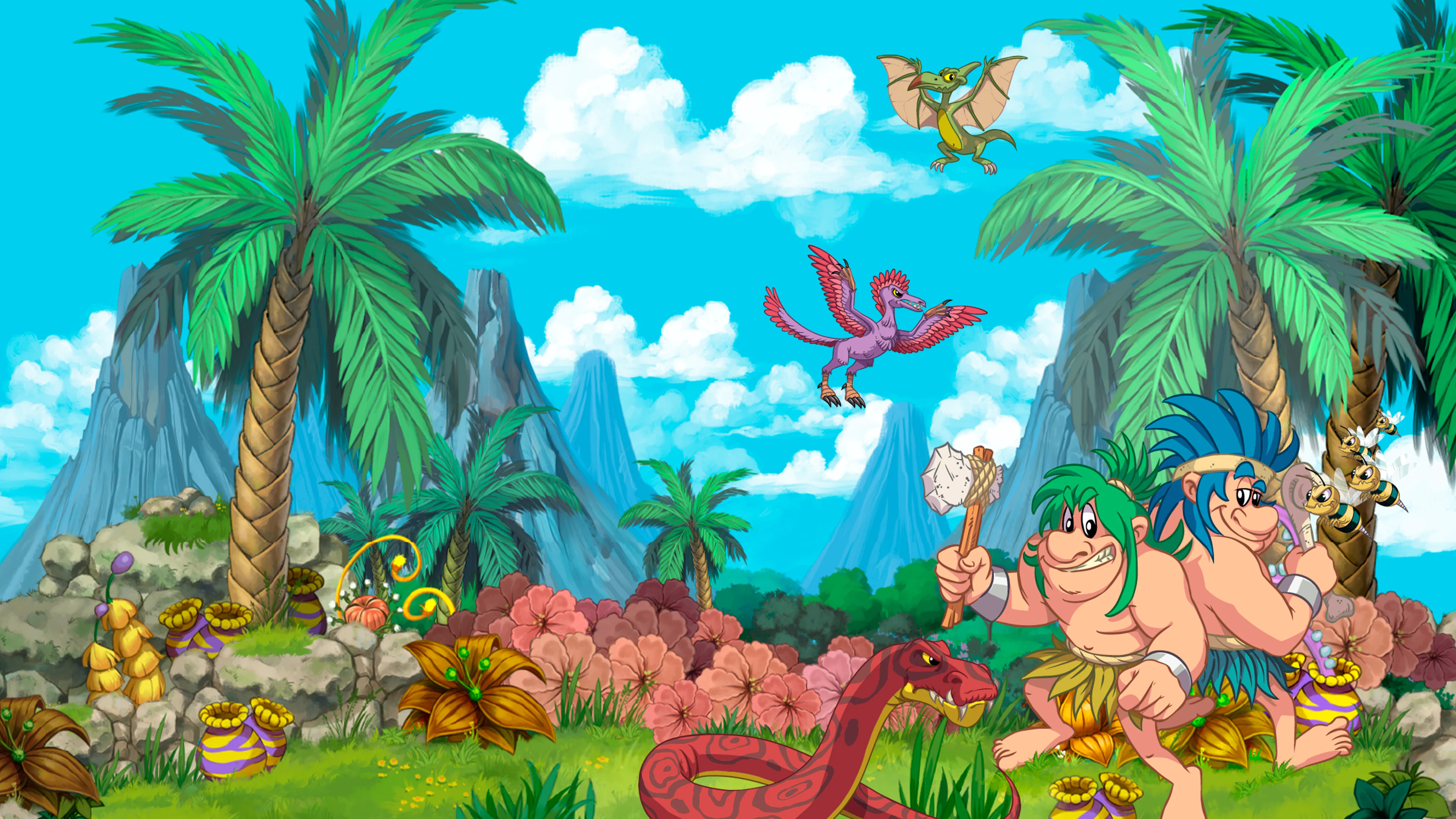 Joe & Mac: Caveman Ninja screenshot 3 for Nintendo Switch