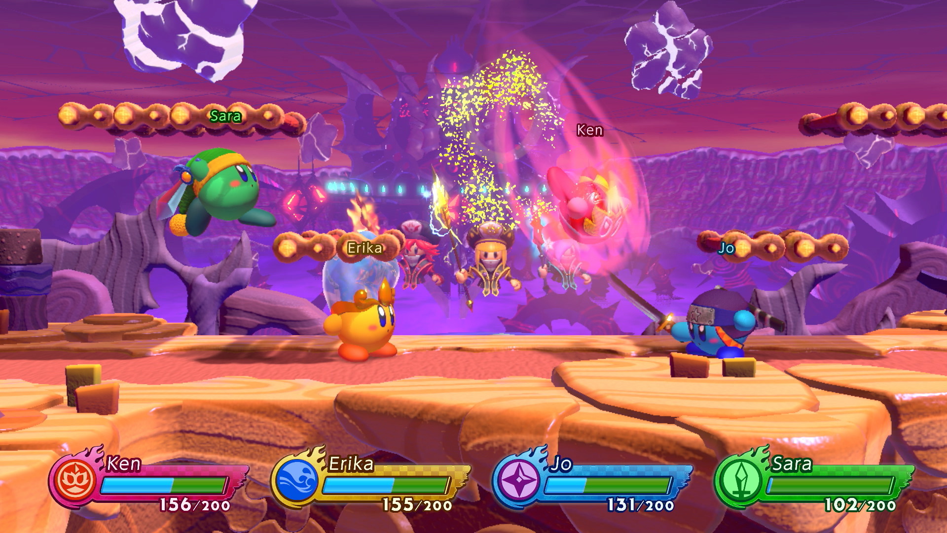 Kirby Fighters 2 screenshot 3 for Switch