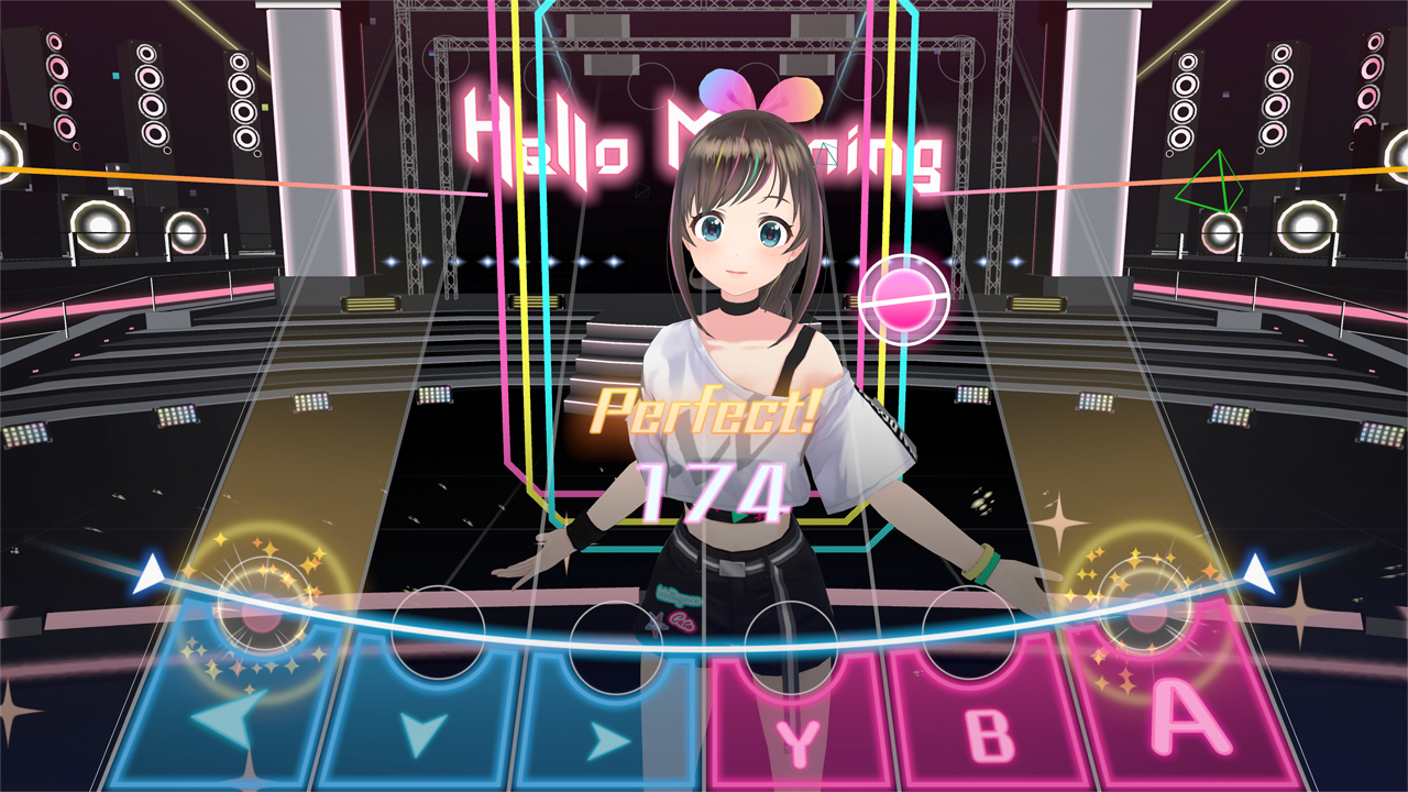 Kizuna AI: Touch the Beat screenshot 2 for Nintendo Switch