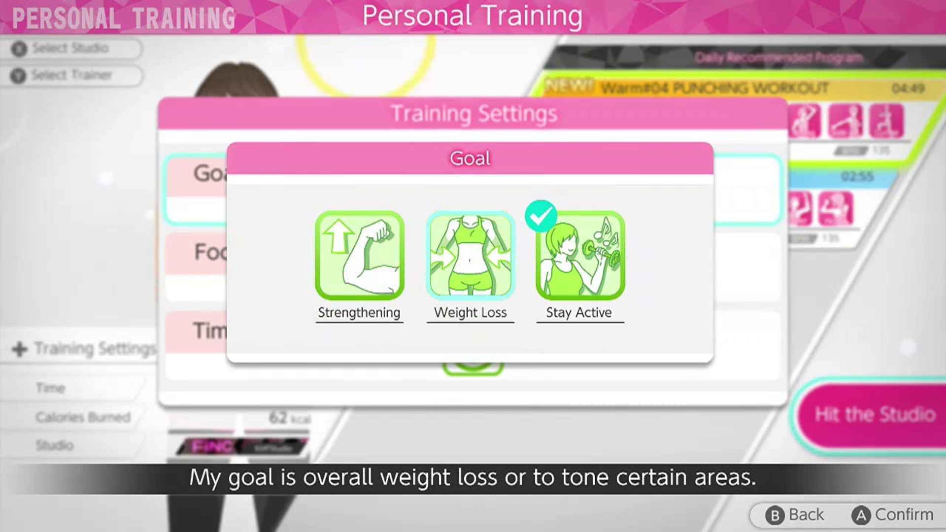 Knockout Home Fitness screenshot 5 for Nintendo Switch