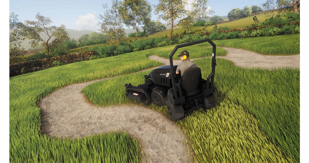 Lawn Mowing Simulator: Landmark Edition screenshot 4 for Nintendo Switch